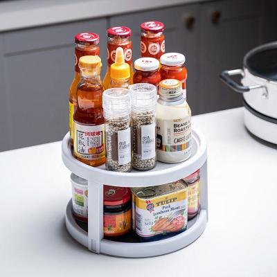 Turntable spice rack 
